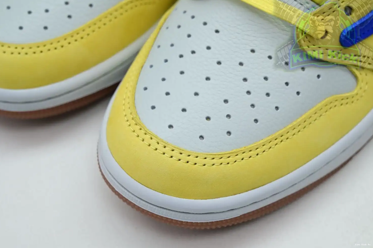 Kimikick Air 1Low x Jordan Canary Scott Travis Jordan 0325